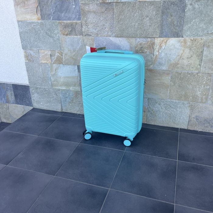 Чемодан дорожный малый из полипропилена Bloom PP-SC-031 S Мятный