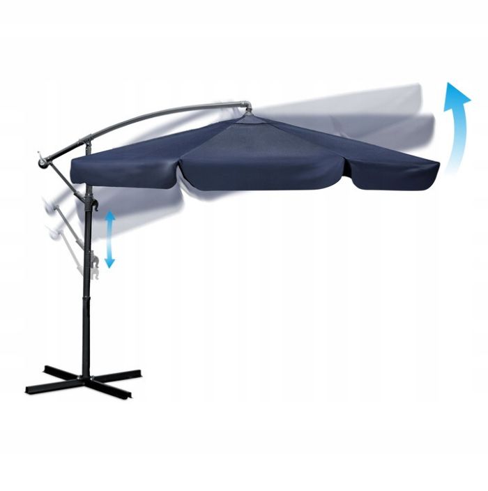 Парасоля садова з нахилом PLONOS PL-880 Синій