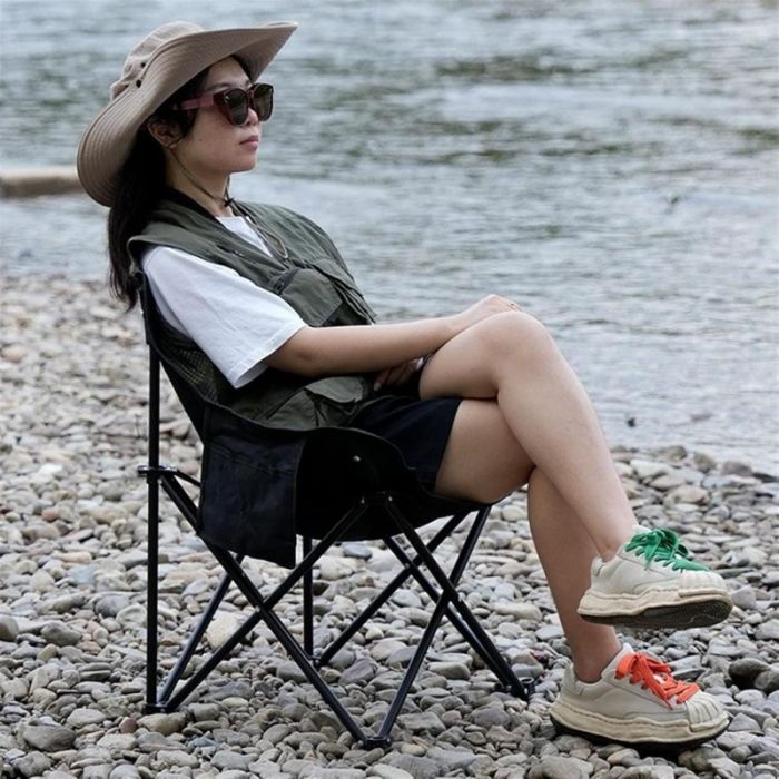 Cтілець рибальський Ecarla KRT11CZ Чорний