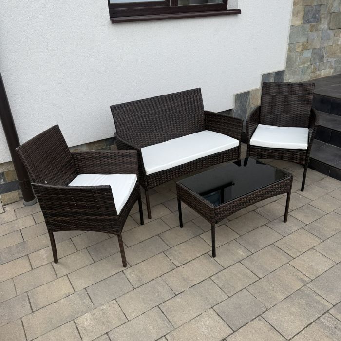 Комплект садових меблів IdealGarden SFS010 Коричневий